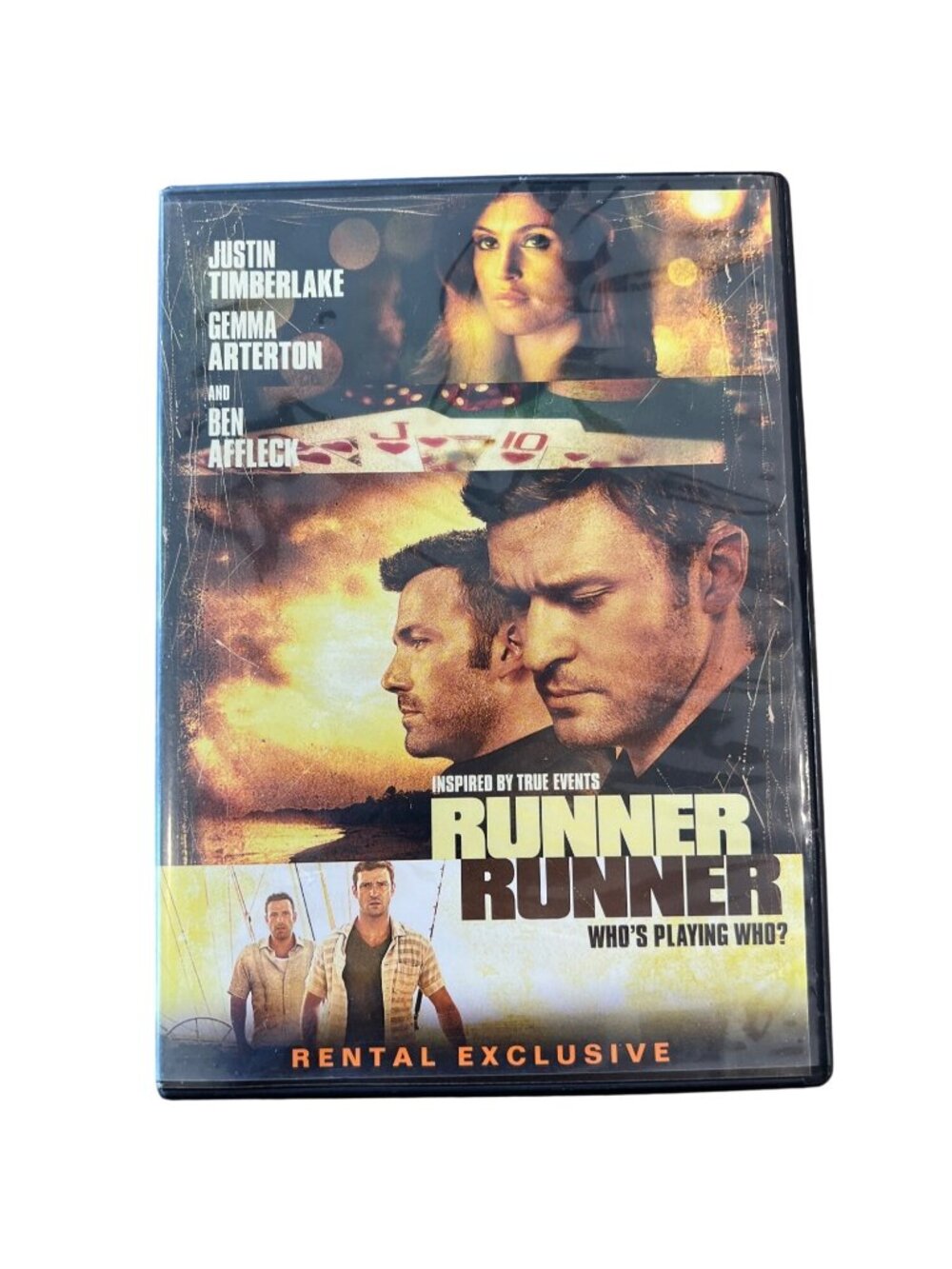 Runner Runner 2013 Movie DVD Rental Exclusive Justin Timberlake Ben Affleck